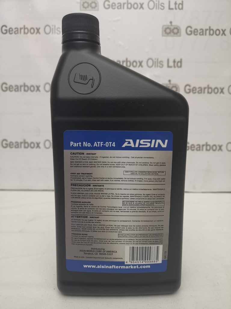 AUDI Q3 QUATTRO AISIN ATF0T4 AUTOMATIC GEARBOX OIL 7L FLUID GearboxOils