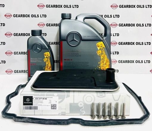 GENUINE MERCEDES BENZ 722.9 7 SPEED AUTOMATIC GEARBOX OIL FE MB 236.15 6L FILTER GASKET