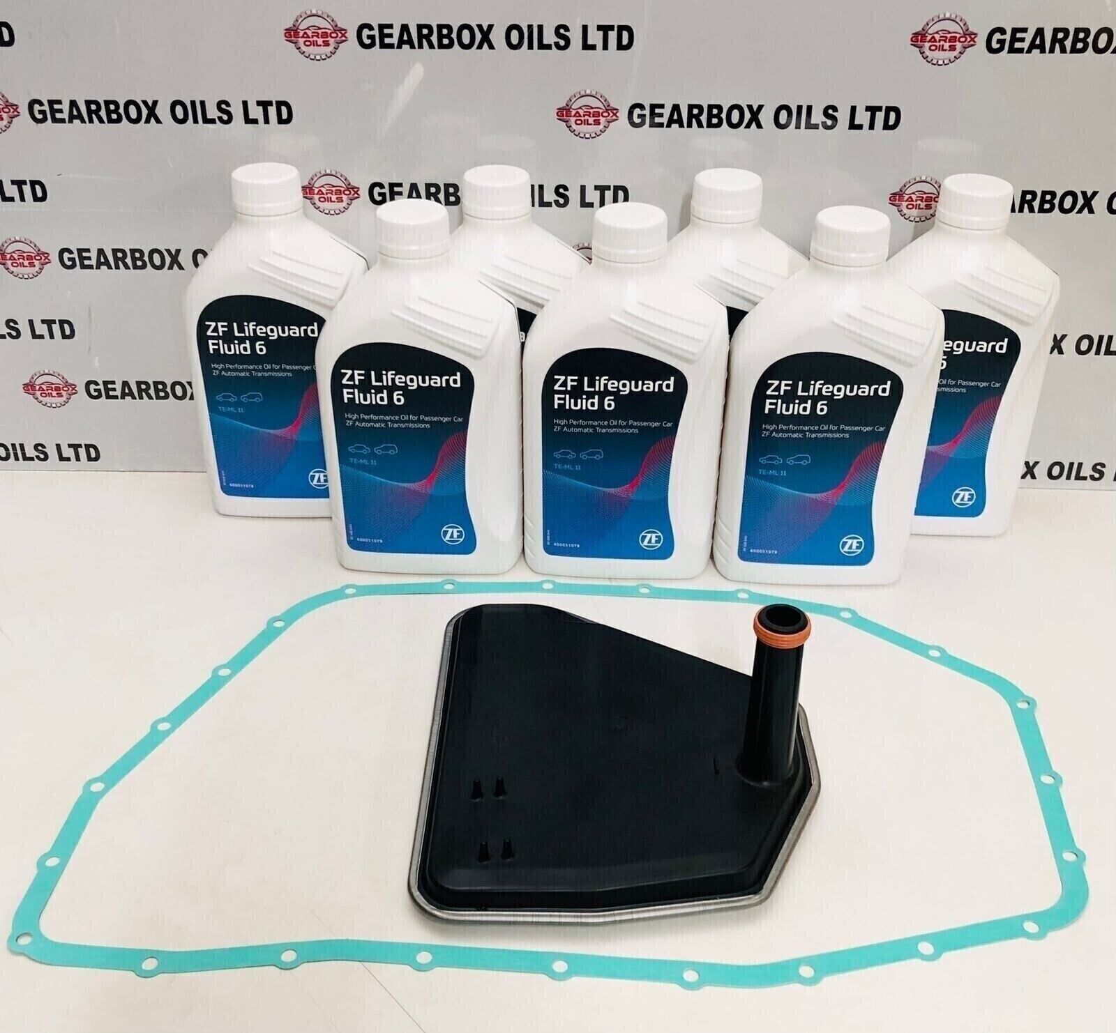 AUDI A6 QUATTRO 6HP26 6 SPEED AUTOMATIC GEARBOX 7L ZF LIFEGUARD 6 OIL, FILTER & GASKET KIT