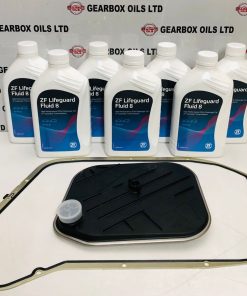 GENUINE ZF AUDI 8HP55A 0BK AUTOMATIC GEARBOX FILTER GASKET OIL 7L SERVICE KIT OEM