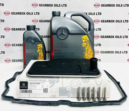 GENUINE MERCEDES ML320 CDI SPORT 7G TRONIC 722.9 7 SPEED AUTOMATIC GEARBOX OIL FE MB 236.15 6L FILTER GASKET