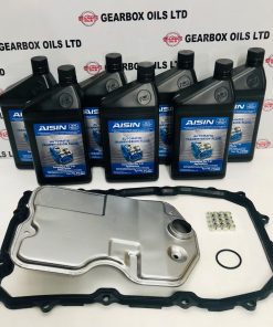 AUDI Q7 TR60SN/09D AUTOMATIC GEARBOX OIL FILTER GASKET & 7L AISIN ATF T-IV FLUID KIT TRANSMISSION SERVICE KIT
