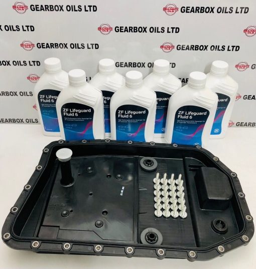 GENUINE BMW 335I 330I 325I 320I ZF 6 SPEED AUTOMATIC GEARBOX ZF SUMP PAN ZF LIFEGUARD 6 OIL 7L KIT