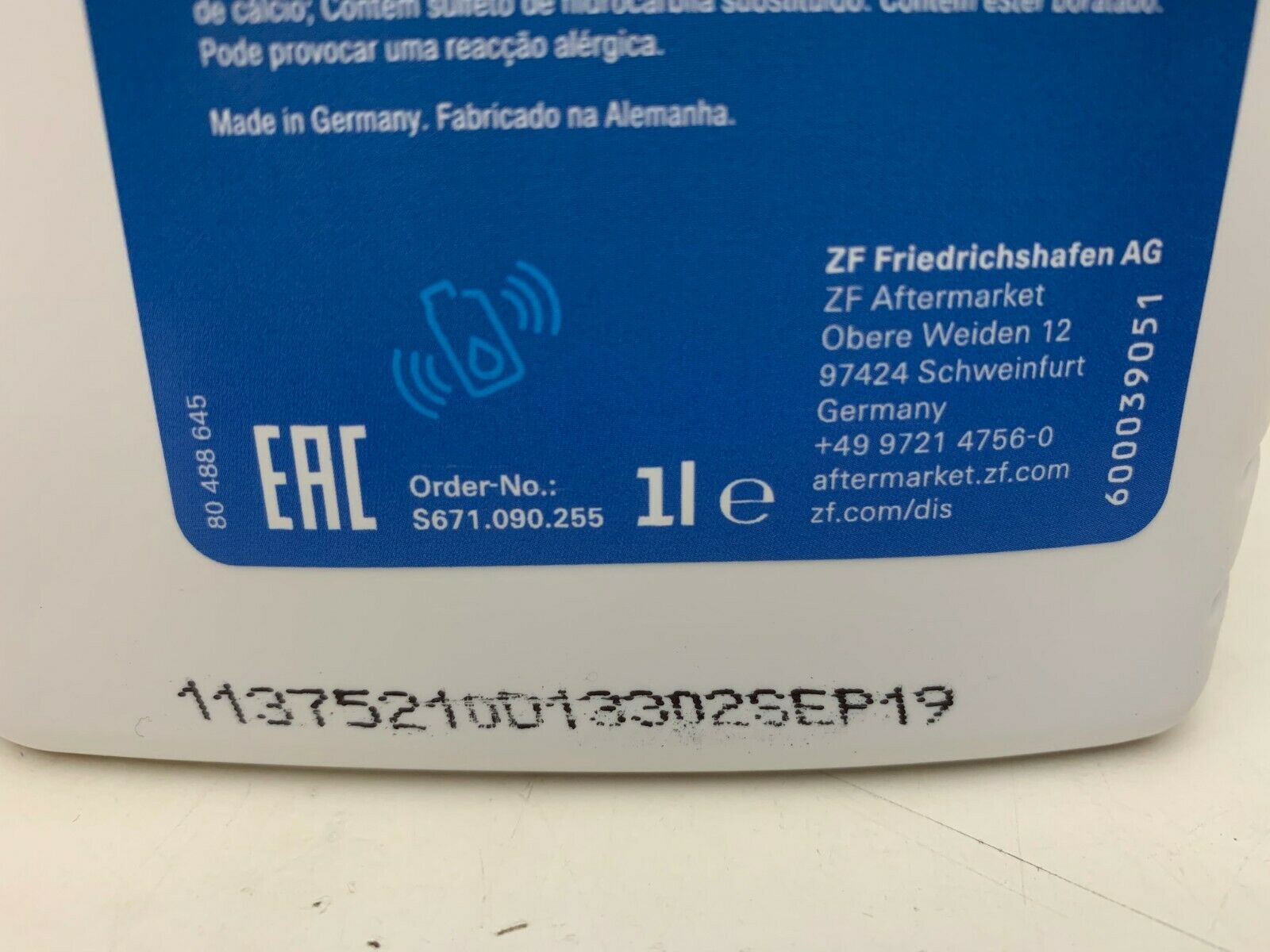 GENUINE BMW ZF 6 SPEED 6HP26 6HP28 AUTOMATIC GEARBOX OIL SUMP PAN