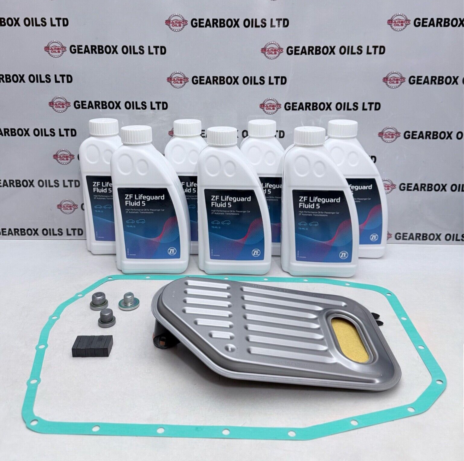 GENUINE BMW JAGUAR LANDROVER ZF 5HP19 5 SPEED AUTO GEARBOX FILTER GASKET OIL 7L