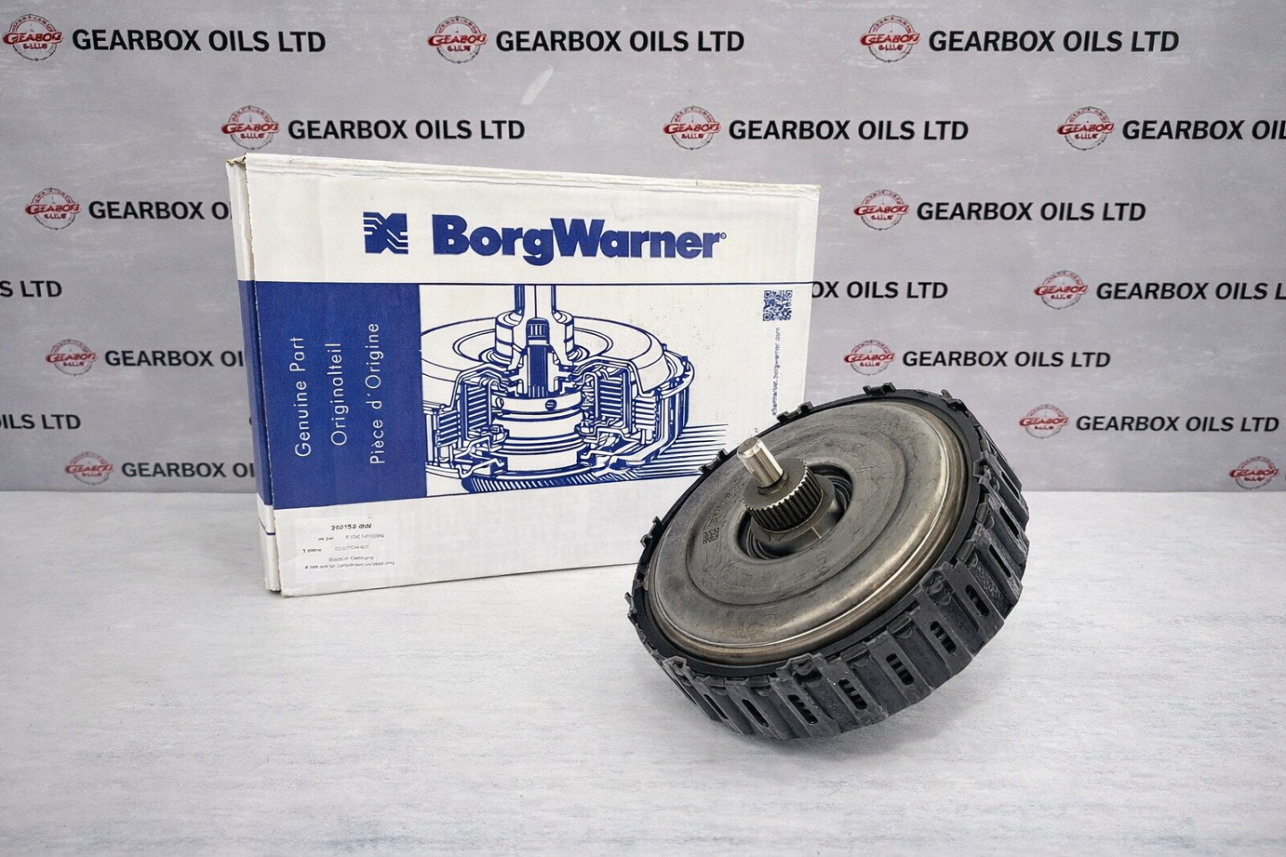 GENUINE BORGWARNER AUDI VW SEAT SKODA DSG 6 SPEED 02E DQ250 AUTOMATIC GEARBOX WET CLUTCH (202153) OEM 02E398029C