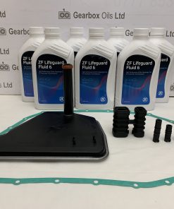 AUDI A6 QUATTRO ZF 6 SPEED AUTOMATIC GEARBOX OIL 7L FILTER GASKET VALVE BODY TUBE BRIDGE SEAL