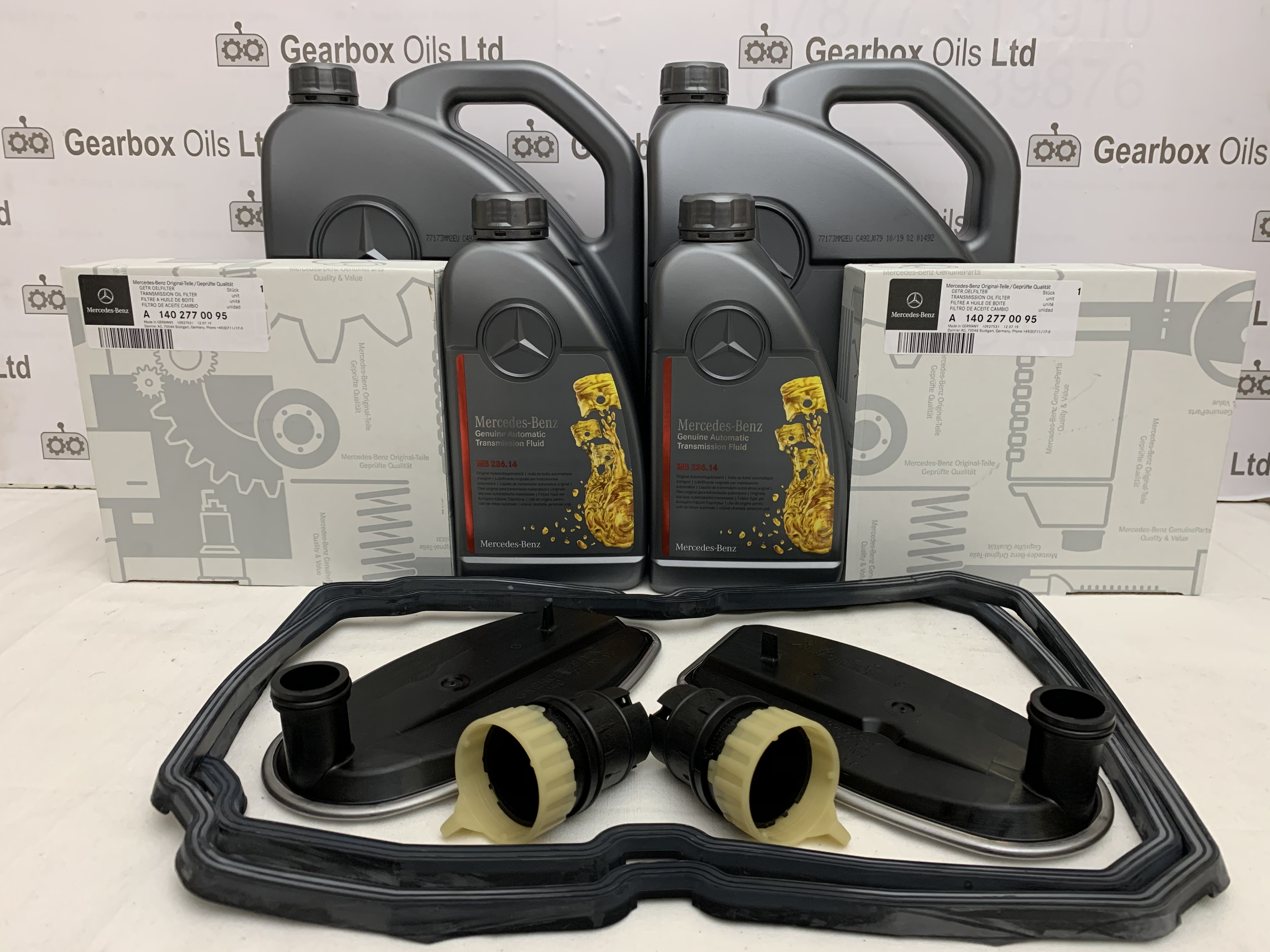 2 KITS GENUINE MERCEDES BENZ 722.6 5 SPEED AUTOMATIC GEARBOX SERVICE KIT GearboxOils