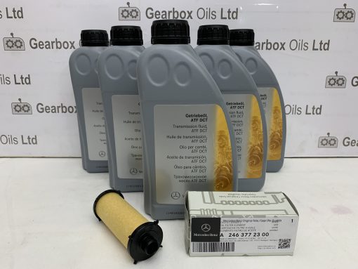 GENUINE MERCEDES A CLASS A45 AMG 4MATIC AUTOMATIC GEARBOX OIL 6L DCT FILTER 724.0