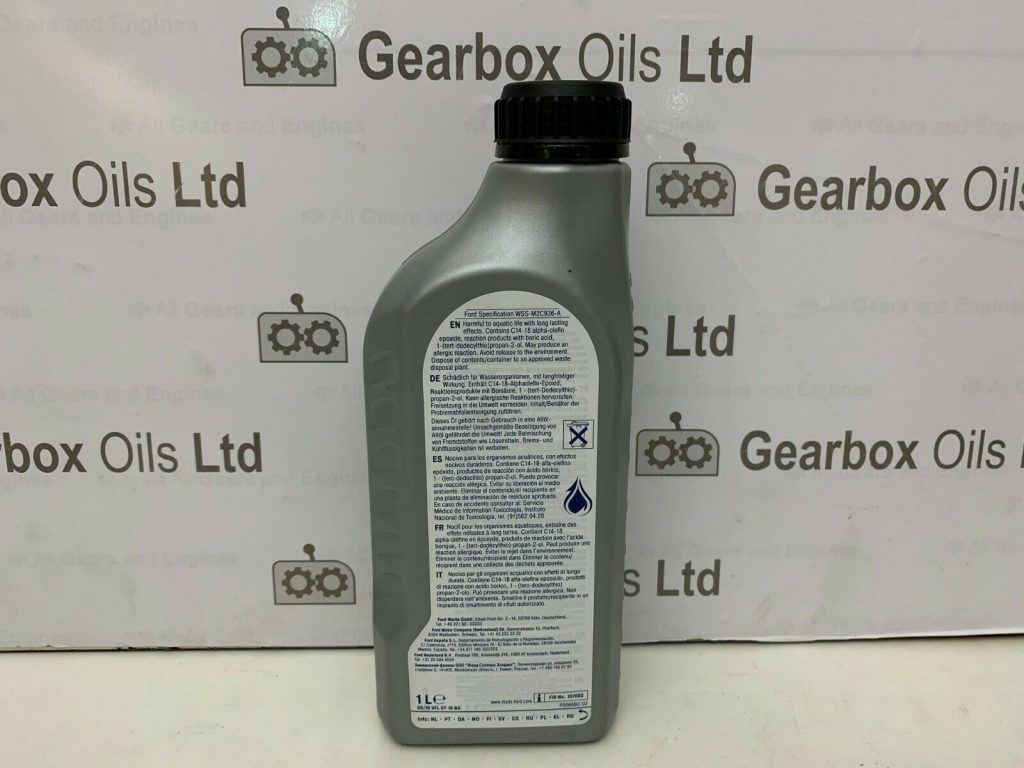 GENUINE FORD S MAX POWERSHIFT 6DCT450 6 SPEED AUTOMATIC GEARBOX OIL