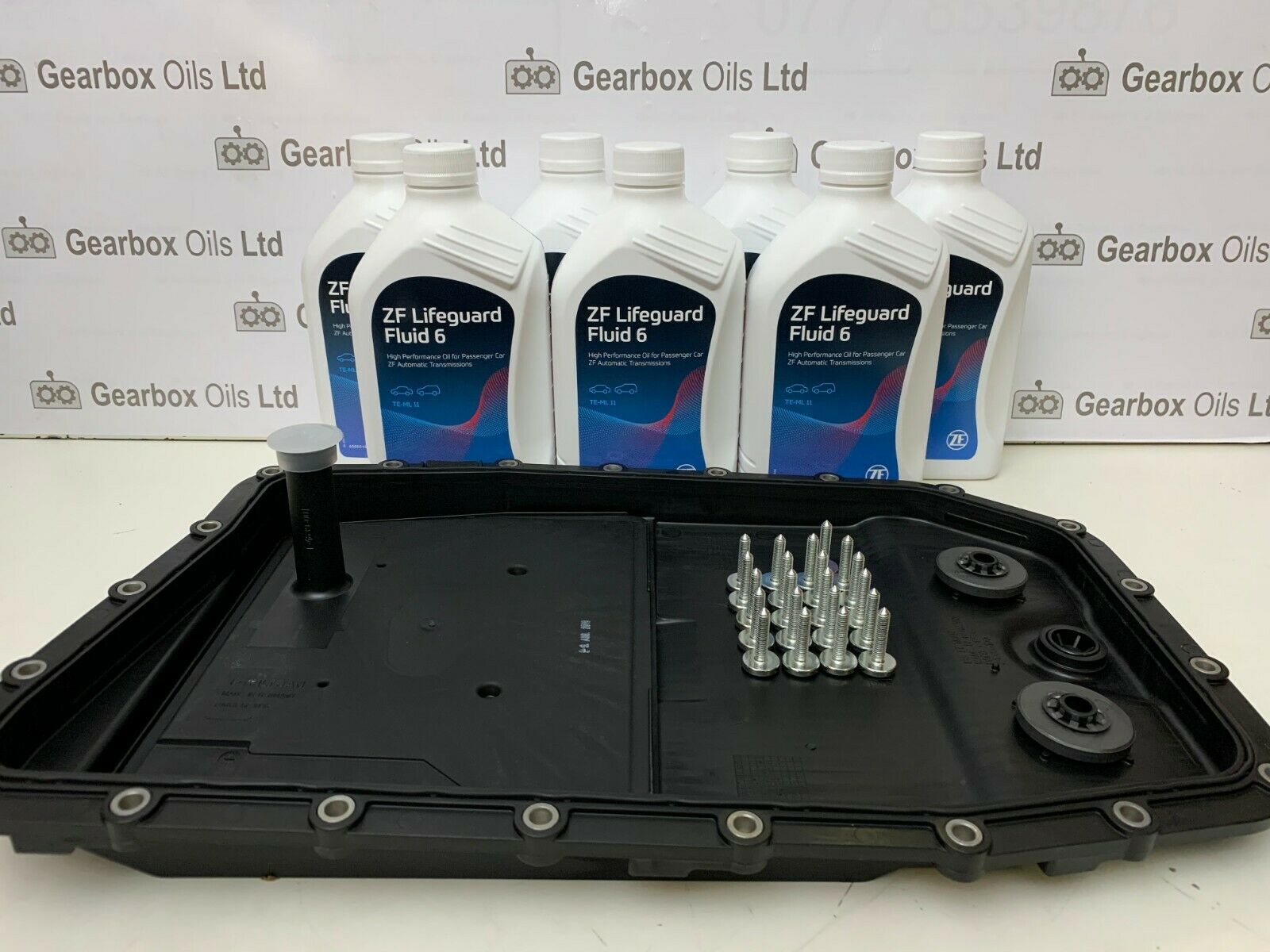 Genuine Jaguar XJ zf 6hp26 28 6 speed automatic gearbox oil 7L sump pan