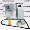 GENUINE FOR NISSAN XTRAIL AND NISSAN QASHQAI CVT JF011E AUTO GEARBOX FILTER GASKET 5L OIL NS3 SERVICE KIT