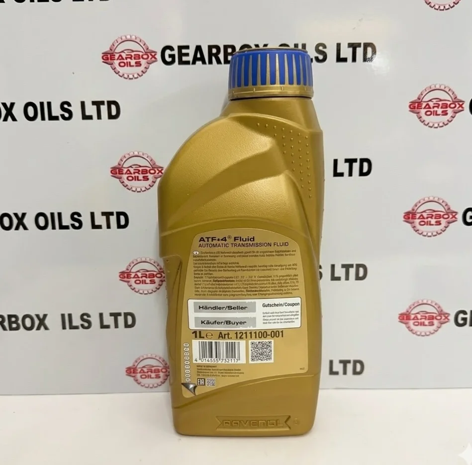 RAVENOL ATF+4 AUTOMATIC TRANSMISSION GEARBOX FLUID 1 LITRE - Image 2