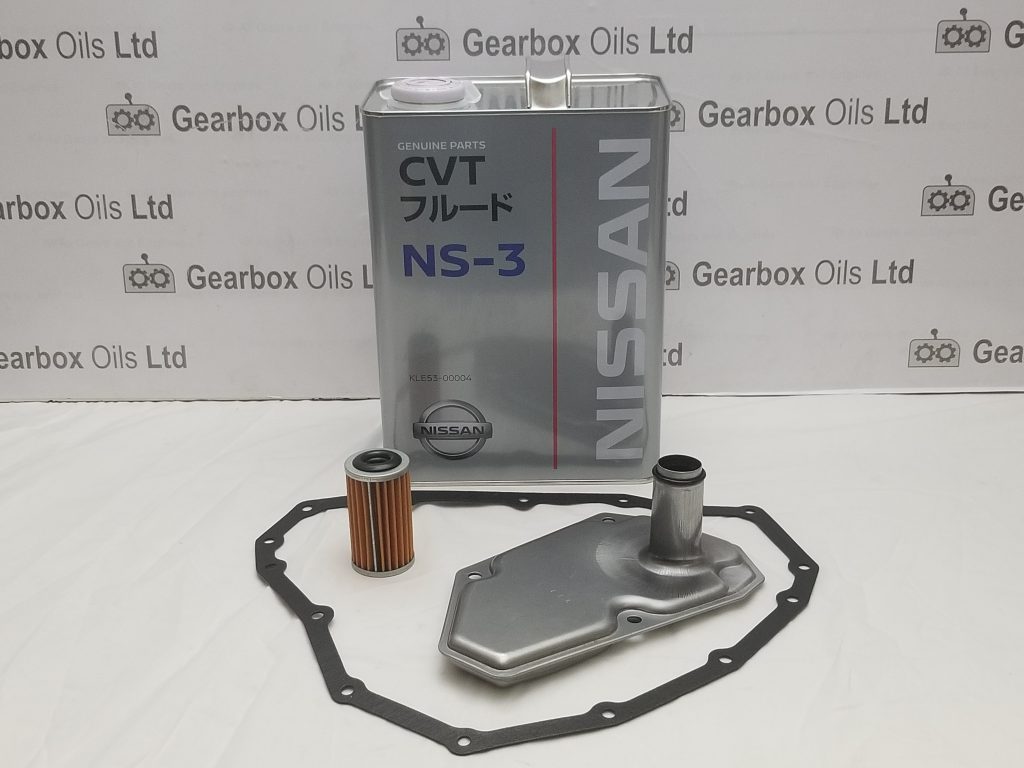 GENUINE NISSAN MICRA CVT NS3 4L Oil, Filter and Gasket JF015E