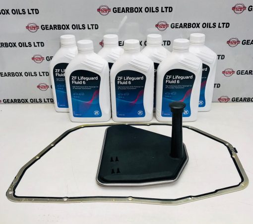 GENUINE AUDI A6 6 SPEED ZF 6HP19 AUTOMATIC GEARBOX FILTER GASKET 7 LITRES OIL