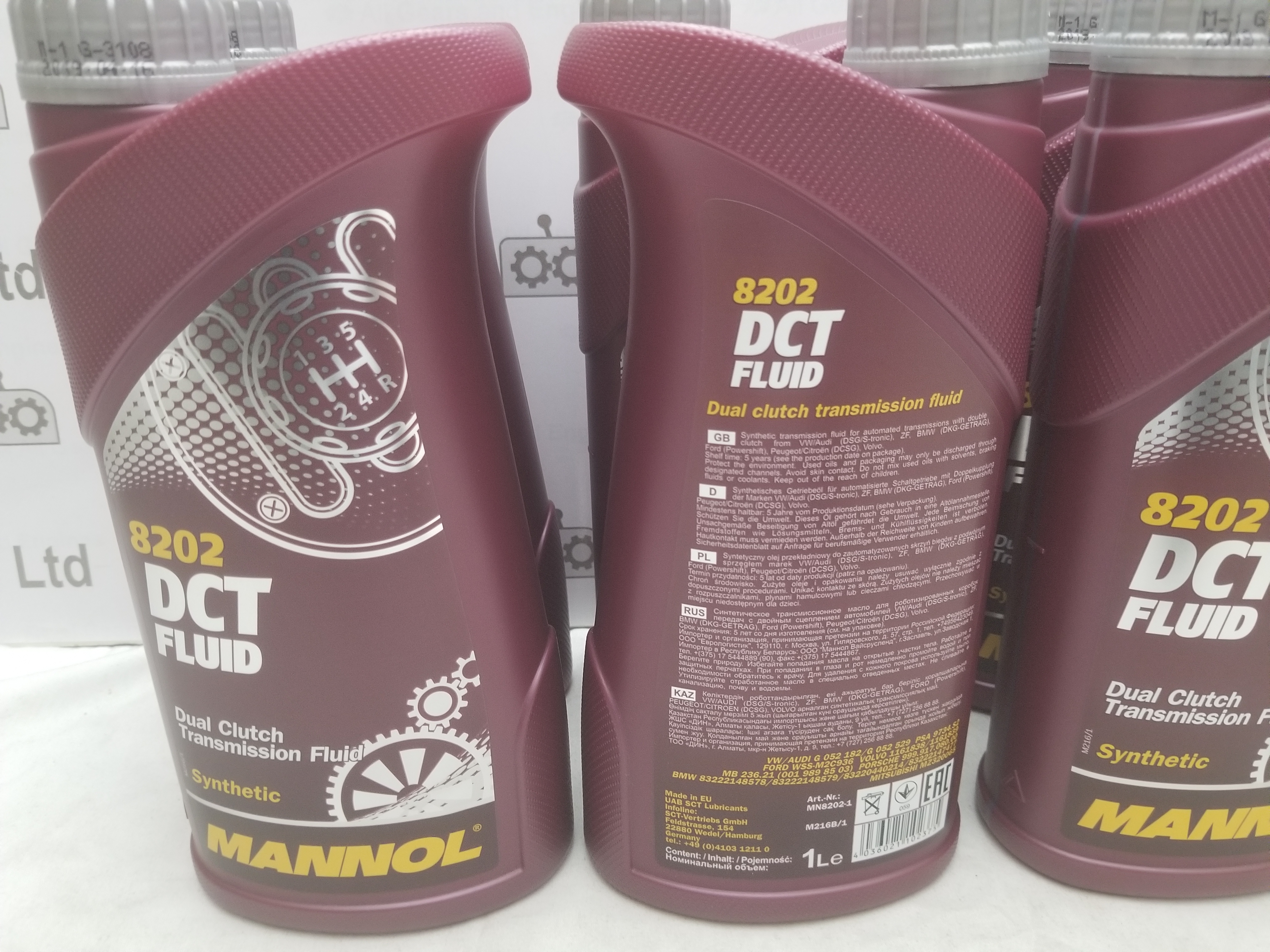 Volvo/Ford DCT Powershift Automatic Transmission Oil and Filter 6L - Image 3