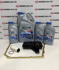 AUDI A4/A5/A6/A7/S5/S7/Q5 0B5 AUTOMATIC GEARBOX FILTER GASKET RAVENOL DCT 7L OIL, SERVICE KIT