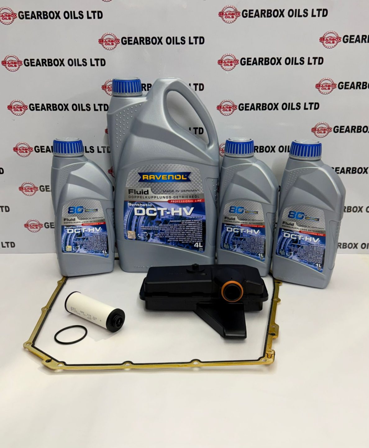 AUDI A4/A5/A6/A7/S5/S7/Q5 0B5 AUTOMATIC GEARBOX FILTER GASKET RAVENOL DCT 7L OIL, SERVICE KIT
