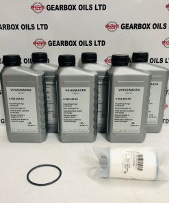 GENUINE VW AUDI SEAT SKODA DSG 6 SPEED AUTOMATIC GEARBOX OIL 6L FILTER 02E DQ250 TRANSMISSION SERVICE KIT