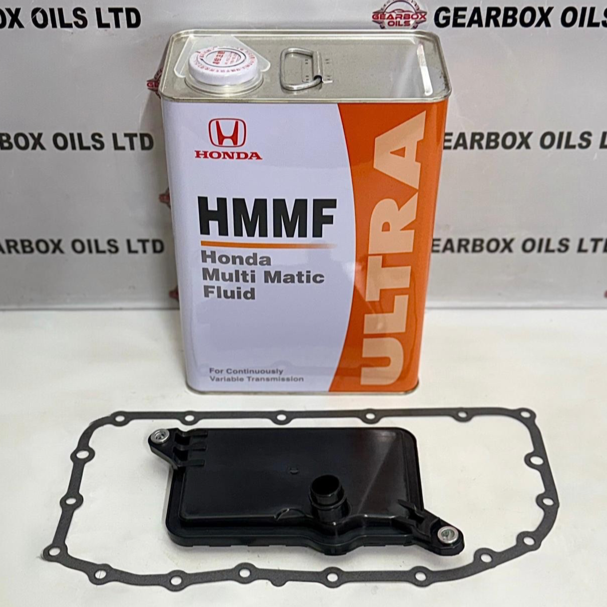 FOR HONDA INSIGHT/CIVIC CVT AUTOMATIC GEARBOX FILTER GASKET HMMF OIL 4 LITRE KIT