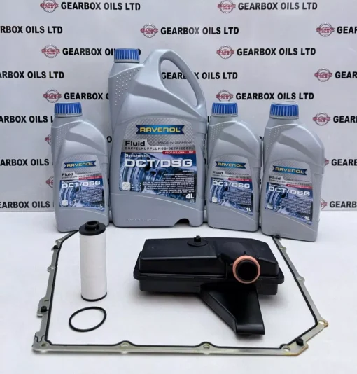 AUDI A4 A5 A6 A7 S5 S7 Q5 0B5 AUTOMATIC GEARBOX FILTER GASKET RAVENOL DCT 7L OIL KIT