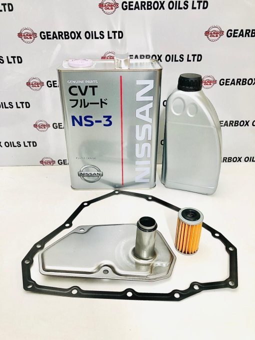 GENUINE NISSAN JUKE CVT JF015E AUTO-GEARBOX OIL NS3 5L EXTRA LITRE LOOSE KIT