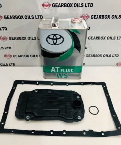 GENUINE LEXUS GS300 IS250 IS300 AUTOMATIC GEARBOX ATF OIL 4L FILTER GASKET KIT