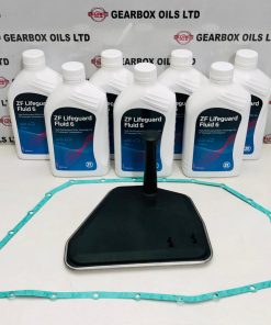 AUDI A4 A6 QUATTRO 6 SPEED ZF 6HP19 AUTOMATIC TRANSMISSION GASKET, FILTER AND Oil 7L