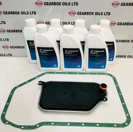 GENUINE AUDI A4 5HP19 ZF 5 SPEED AUTOMATIC TRANSMISSION OIL, FILTER AND GASKET