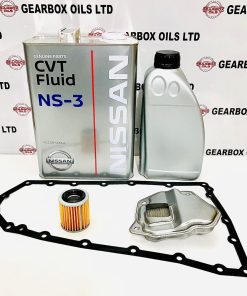 GENUINE FOR NISSAN JF011E CVT GEARBOX FILTERS 21 HOLE GASKET NS3 5L OIL KIT