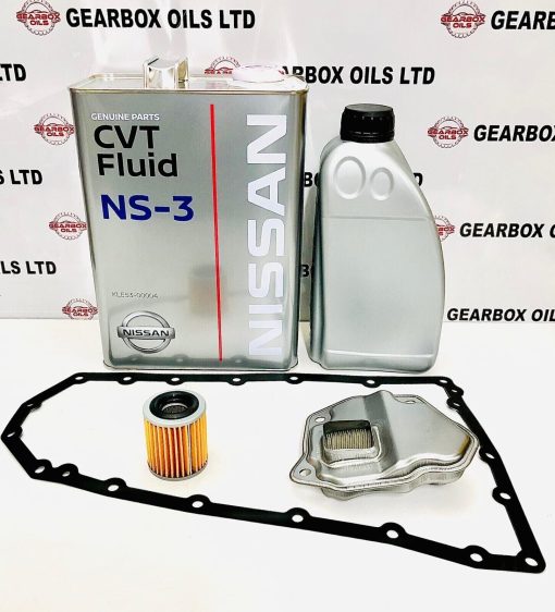 GENUINE FOR NISSAN JF011E CVT GEARBOX FILTERS 21 HOLE GASKET NS3 5L OIL KIT