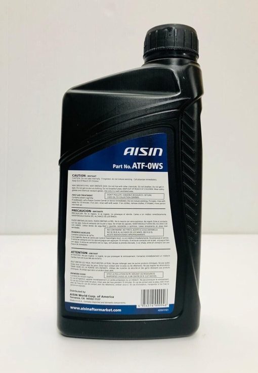 GENUINE LEXUS LS430 AUTOMATIC GEARBOX OIL ATF AISIN 0WS FILTER GASKET A906E KIT - Image 3