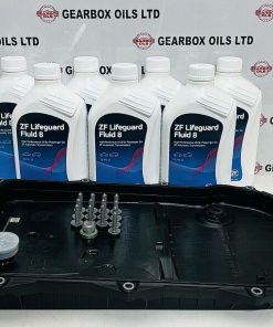 GENUINE LAND ROVER DISCOVERY ZF 8 SPEED 8HP45 / 50 / 70 / 90  AUTOMATIC GEARBOX SUMP PAN 10L OIL ZF KIT