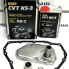FOR NISSAN QASHQAI JUKE CVT JF015E AUTOMATIC GEARBOX FILTER GASKET OIL 5L SERVICE KIT