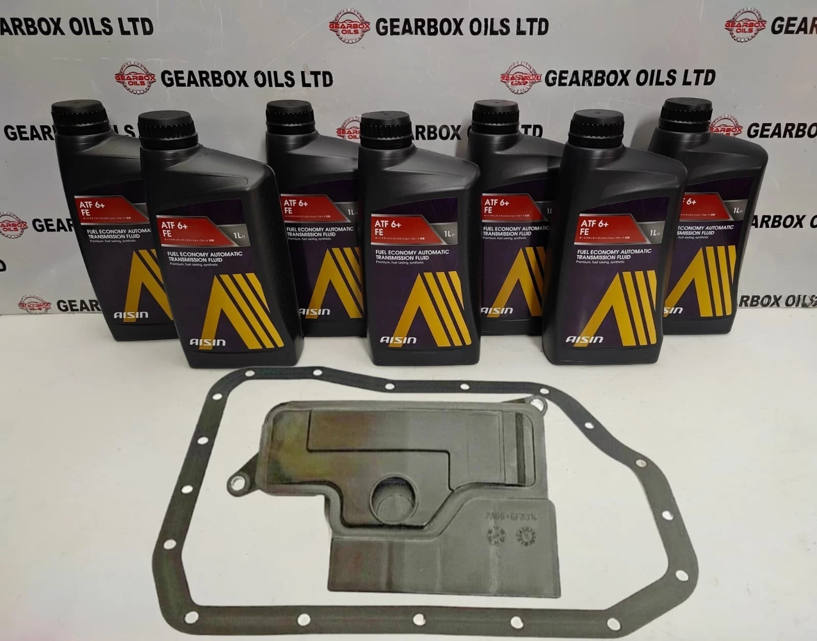 TOYOTA LEXUS U660E FILTER GASKET AISIN ATF 6+ FE OIL 7L TRANSMISSION SERVICE KIT
