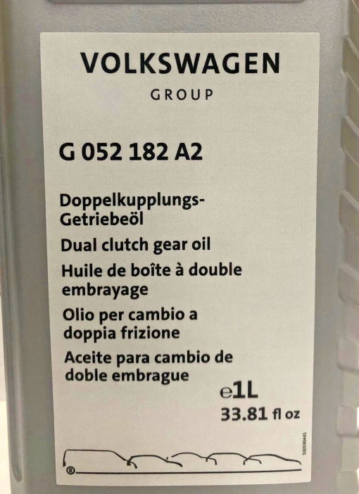 GENUINE AUDI VW SEAT SKODA DOUBLE CLUTCH TRANSMISSION FLUID 1L G 052 182 A2 - Image 3