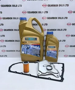 FOR NISSAN JF017E CVT AUTOMATIC TRANSMISSION FILTERS GASKET RAVENOL OIL 5L KIT