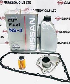 GENUINE NISSAN CVT JF017E AUTOMATIC TRANSMISSION NS-3 OIL FILTERS AND 21 HOLE GASKET TRANSMISSION SERVICE KIT