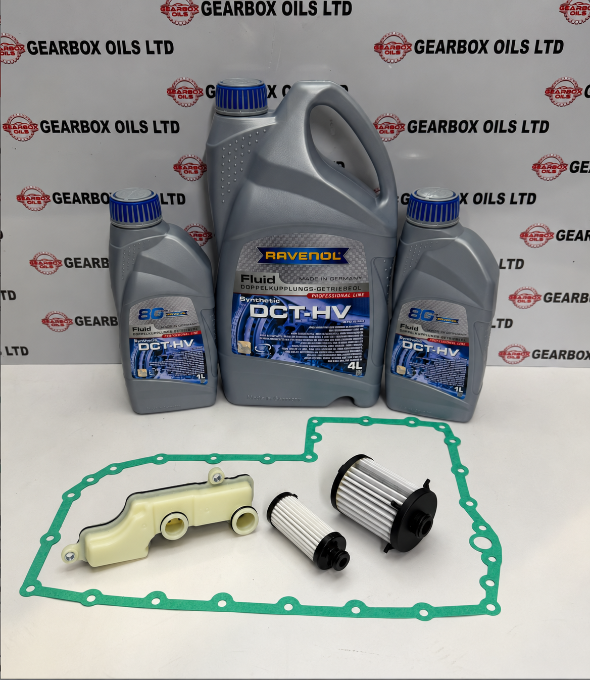 AUDI VW 0CK 7 SPEED AUTOMATIC GEARBOX FILTERS GASKET RAVENOL OIL 6L SERVICE KIT