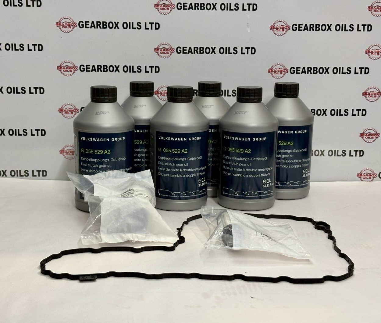 GENUINE AUDI VW 0CK 7 SPEED AUTOMATIC GEARBOX FILTERS GASKET OIL 6L SERVICE KIT