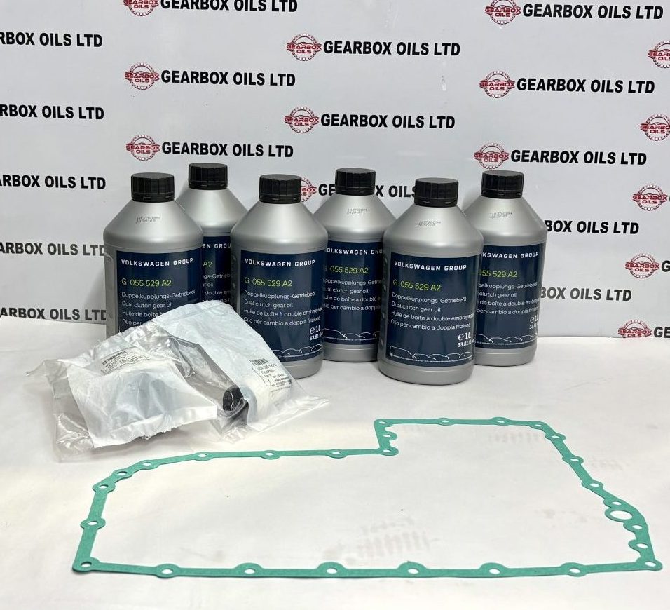 GENUINE AUDI VW 0CK 7 SPEED AUTOMATIC GEARBOX FILTERS GASKET OIL 6L SERVICE KIT