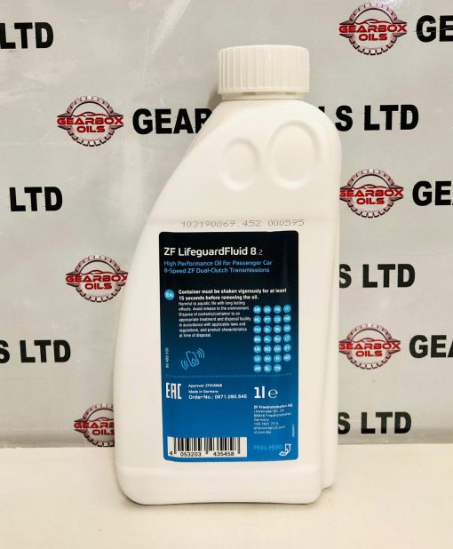 GENUINE PORSCHE ZF LIFEGUARD FLUID 8.2 DCT 8 SPEED AUTO TRANSMISSION GEARBOX OIL - Image 2