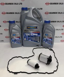 AUDI VW 0CK 7 SPEED AUTOMATIC GEARBOX FILTERS GASKET 6L OIL, SERVICE KIT