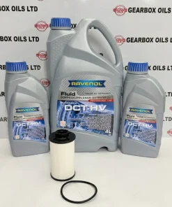 AUDI VW SEAT 6 SPEED 02E DQ250 AUTO GEARBOX RAVENOL DCT 6L OIL FILTER O-RING, SERVICE KIT