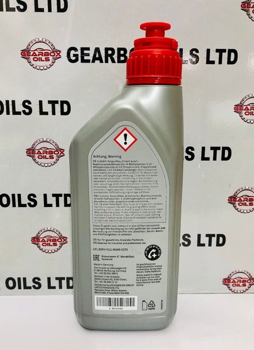 GENUINE OEM AUDI VW AUTOMATIC GEARBOX AXLE TRANSFER BOX OIL 1 LITRE G055145A2 - Image 2