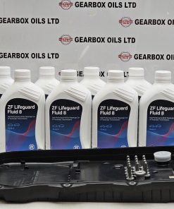 GENUINE ASTON MARTIN LAGONDA ZF 8HP75 AUTOMATIC TRANSMISSION GEARBOX PAN & 8L OIL SERVICE KIT