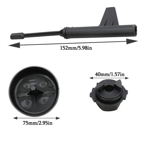 MERCEDES 9G TRONIC 9 SPEED AUTOMATIC TRANSMISSION OIL FILLING TOOL COMPLETE KIT - Image 4