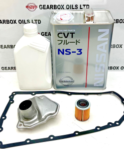 GENUINE FOR NISSAN CVT JF016E JF017E GEARBOX OIL FILTER KIT 5L EXTRA LITRE LOOSE