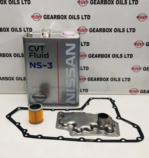 FOR NISSAN CVT MURRANO AND ELGRAND RE0F09A/JF010E AUTOMATIC TRANSMISSION FILTERS GASKET NS3 5L OIL KIT