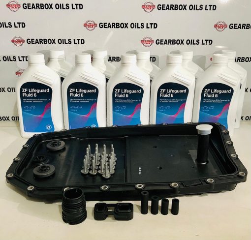 GENUINE ZF 6HP26 6HP28 6 SPEED AUTOMATIC TRANSMISSION GEARBOX SERVICE KIT, SLEEVE, TUBES AND ADAPTER SET 10L